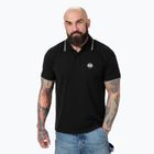 Polo Pitbull West Coast Uomo Pique Stripes Regular nero