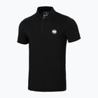 Maglia Polo Pitbull Uomo Logo Piccolo Nero
