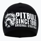 Berretto invernale da uomo Pitbull Beanie Blood Dog nero