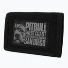 Portafoglio da uomo in tela Pitbull Blood Dog nero