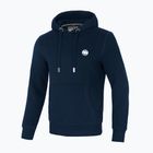 Felpa con cappuccio da uomo Pitbull West Coast Small Logo navy scuro