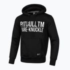 Felpa da uomo Pitbull Bare Knuckle con cappuccio nero
