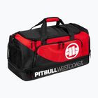 Pitbull West Coast Logo 2 Tnt 100 l borsa da allenamento nero/rosso