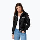 Pitbull West Coast giacca da donna Aaricia Hilltop con cappuccio in nylon nero