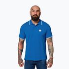 Polo uomo Pitbull Polo Pique Stripes Regular royal blue