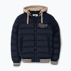 Giacca Pitbull Hidden da uomo con cappuccio blu scuro/beige