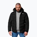 Pitbull West Coast giacca invernale da uomo Airway 5 imbottita con cappuccio nero