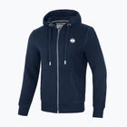 Felpa con cappuccio e zip Pitbull Small Logo Uomo navy