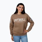 Felpa donna Pitbull Tyrian Crewneck marrone coyote