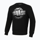 Felpa uomo Pitbull West Coast Crewneck Steel Logo X nero