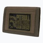 Portafoglio da uomo Pitbull Blood Dog Canvas olive