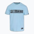 Maglietta da uomo Pitbull Eighty Nine Dog blu chiaro