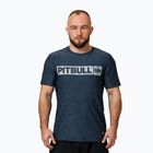 Pitbull Hilltop T-shirt sportiva casual da uomo, blu melange