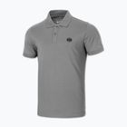 Maglia Polo Pitbull Uomo Piccolo Logo grigio