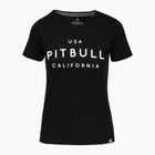 Maglietta Pitbull Usa donna Cal nero