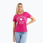 Maglietta Pitbull Heartie donna rosso lampone