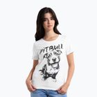 Maglietta Pitbull Puppy 2 da donna, bianco