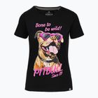 Maglietta da donna Pitbull Synglasses Dog nero