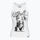 Canotta Pitbull Puppy donna bianco