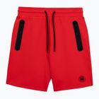 Pantaloncini da uomo Pitbull Dogwood Sport fluo/rosso