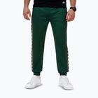 Pantaloni da corsa Pitbull da uomo Powers verde bottiglia