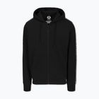 Felpa con cappuccio e zip Pitbull Tape Nugget Uomo, nero