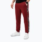 Pantaloni da jogging Pitbull Tape Nugget da uomo bordeaux