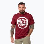 Maglietta Pitbull Logo Palms uomo bordeaux