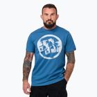 Maglietta uomo Pitbull Logo Palms shade blu