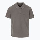 Polo Pitbull Washed da uomo marrone scuro