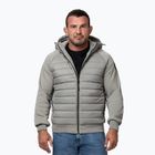 Giacca uomo Pitbull Palomar Padded Hooded Hybrid dusty sage