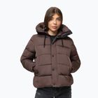 Giacca invernale da donna Pitbull Amalia Padded Hooded dark chocolate