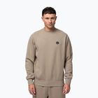 Felpa uomo Pitbull Small Logo Crewneck pale sand