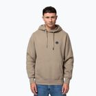 Felpa uomo Pitbull Small Logo Hooded pale sand