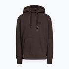 Felpa uomo Pitbull Small Logo Hooded dark chocolate