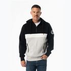 Felpa uomo Pitbull Gibson Hooded black/grey melange