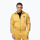 Felpa uomo Pitbull Trackjacket Tape Logo Terry Group pale yellow