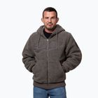 Felpa uomo Pitbull Galaxy Hooded Zip taupe