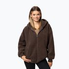 Felpa donna Pitbull Daisy Hooded Zip dark chocolate
