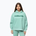 Felpa con cappuccio donna Pitbull California Hooded light mint