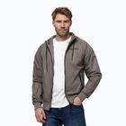Giacca uomo Pitbull Athletic Logo Nylon Hooded taupe