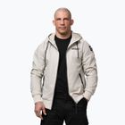 Giacca uomo Pitbull Athletic Logo Nylon Hooded light sand