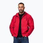 Giacca uomo Pitbull Athletic Tape Nylon Hooded red