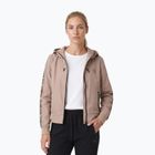Giacca da donna Pitbull Aaricia Stripes Nylon Hooded dark sand