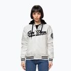 Giacca da donna Pitbull Angela San Diego Hooded Varsity off white