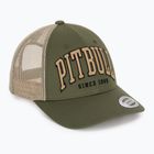Cappellino con visiera da uomo Pitbull Mesh "Pitbull Norton" Trucker Low Profile green