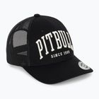 Cappellino con visiera da uomo Pitbull Mesh "Pitbull Norton" Trucker Low Profile black/black