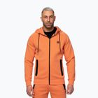 Felpa da uomo Pitbull Dogwood Hooded Zip Sweatshirt fluo orange
