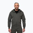 Felpa da uomo Pitbull Sampson Hooded Zip Sweatshirt grey/green