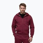 Felpa da uomo Pitbull Sampson Hooded Zip Sweatshirt burgundy